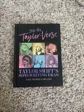 Taylor Swift Black Hardcover Book with Pink Accent